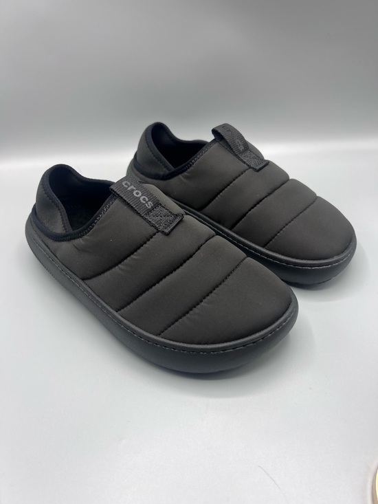 CROCS Shoes - CROCS Classic Neo Puff Fleece Lined Slipper Mules Clogs Gorpcore Black Unisex